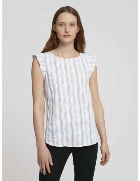 TOM TAILOR Striped blouse 1024992-25908