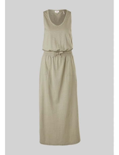 S.OLIVER Maxi dress with an elasticated waistband 2064506-7856