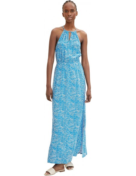 TOM TAILOR Maxi dress with a halter neck 1031981-29870