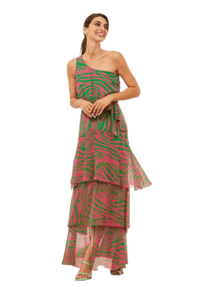 ENZZO Φόρεμα Punda 221283-πράσινο