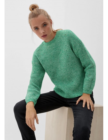S.OLIVER Pullover mit Ajourmuster 2119037-76W0