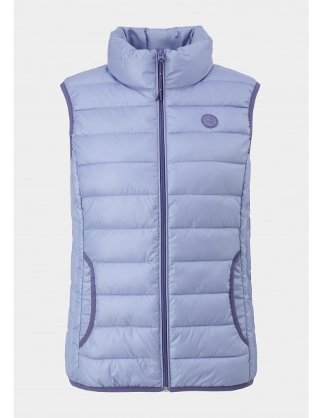 S.OLIVER Quilted body warmer with a stand-up collar 2123928-4807
