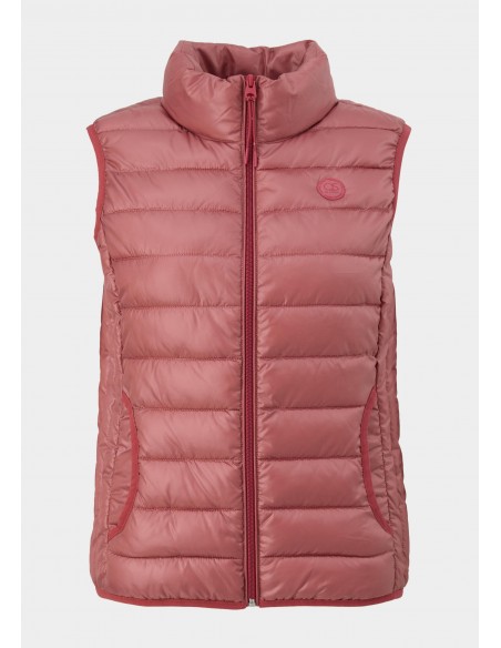 S.OLIVER Quilted body warmer with a stand-up collar 2123928-2074