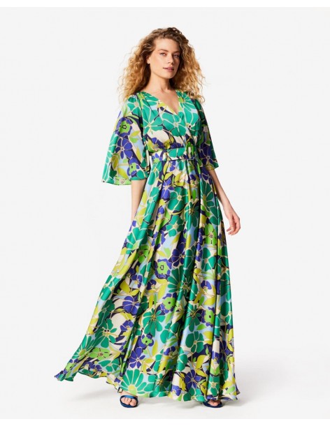 FOREL Φόρεμα maxi floral 076.50.01.035