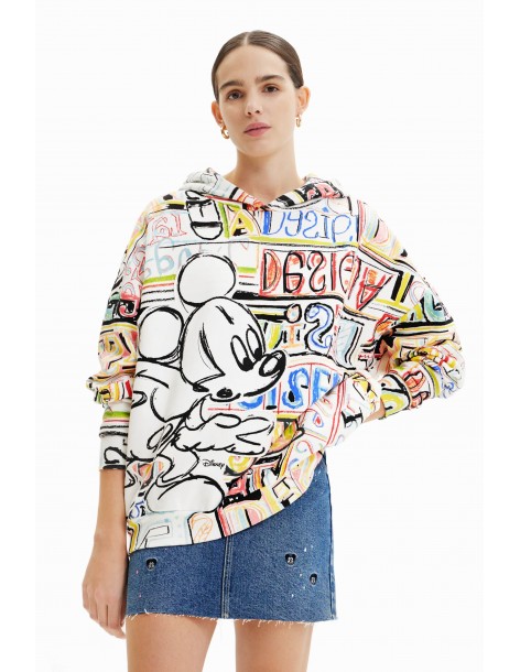 DESIGUAL Disney's Mickey Mouse  sweatshirt 23SWSK31-9019