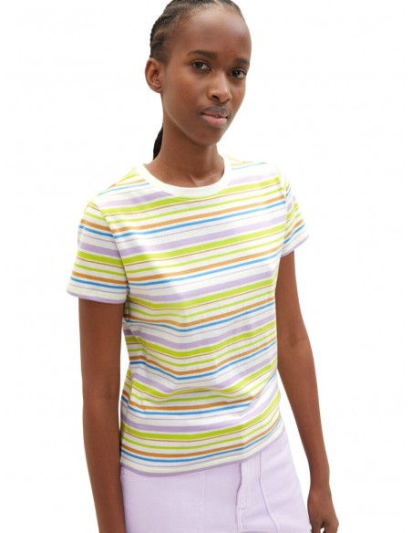 TOM TAILOR Striped T-shirt 1035867-31114