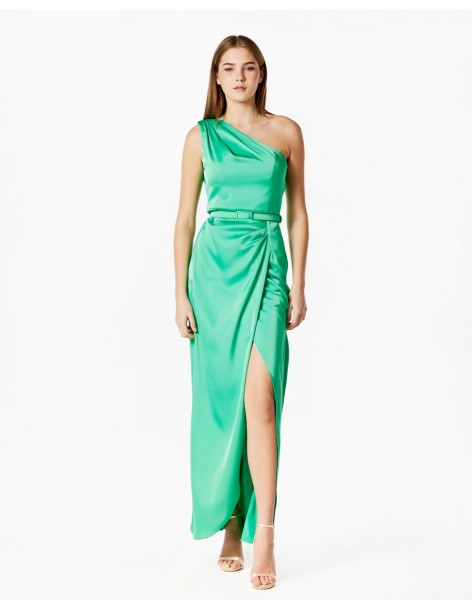 FOREL Φόρεμα με έναν ώμο 076.50.01.021-πρασινο