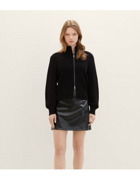TOM TAILOR Faux leather skirt 1038742-14482