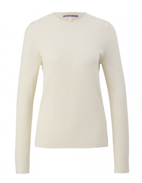 S.OLIVER Jumper with a textured pattern 2134836-0700