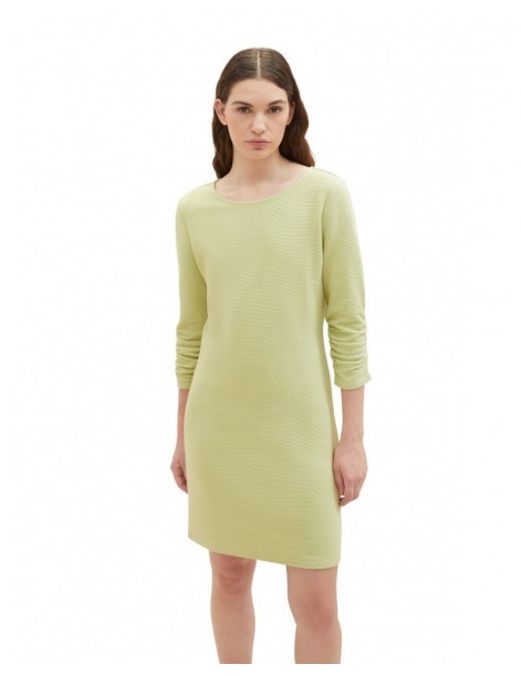 TOM TAILOR Mini dress with 3/4 sleeves 1038844-32256