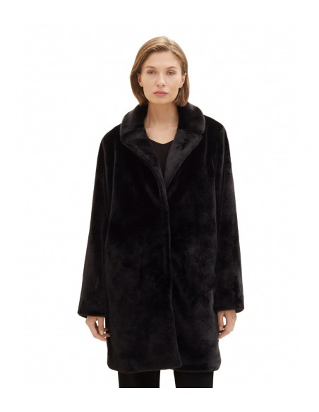 TOM TAILOR Fake fur coat 1037574-14482