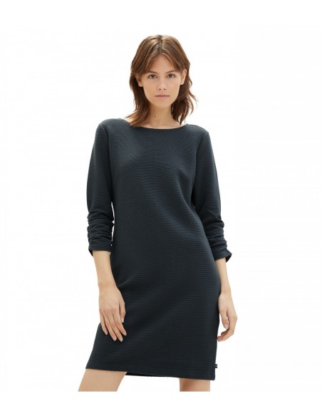 TOM TAILOR Mini dress with 3/4 sleeves 1038844-21525