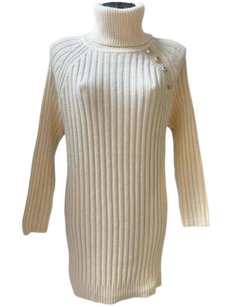 BON FASHION short jumper dress Rb106-cream