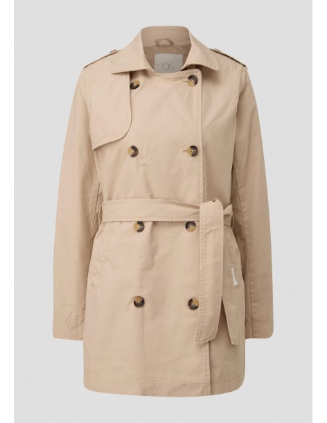 S.OLIVER Trench coat with a tie-around belt 2149262-8170