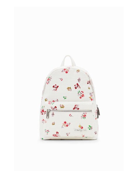 DESIGUAL S textured floral backpack 24SAKP15-1001