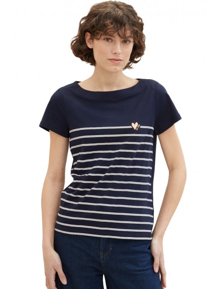 TOM TAILOR Striped T-shirt 1041289-10668